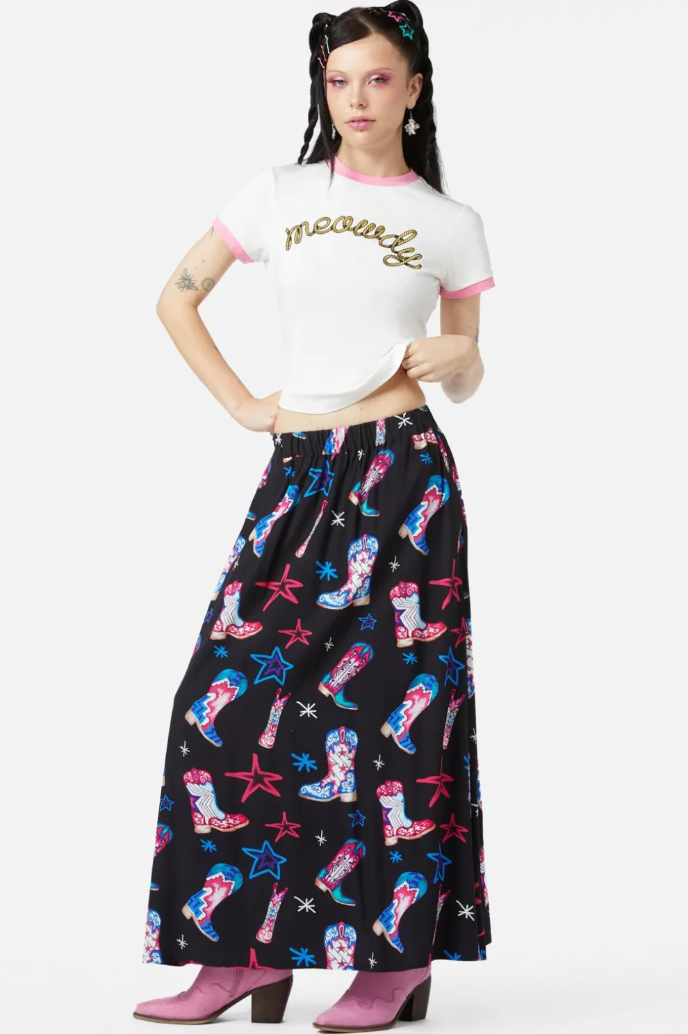 Face The Wind Long Skirt