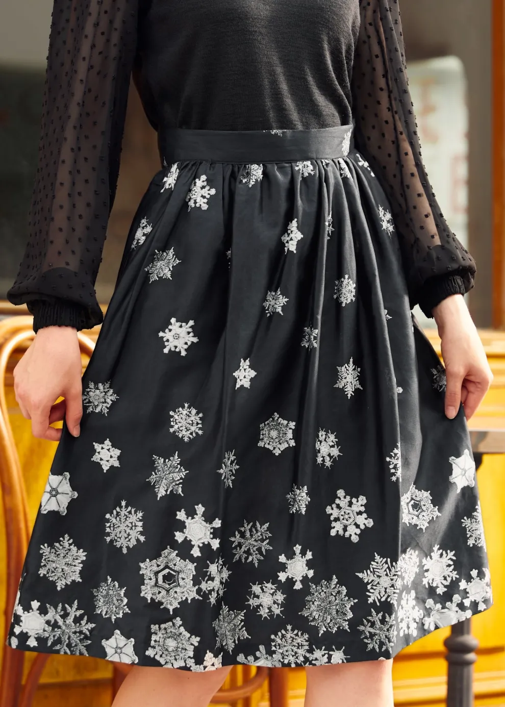 Falling For Winter A-Line Skirt