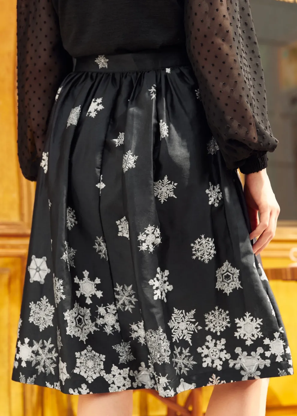 Falling For Winter A-Line Skirt