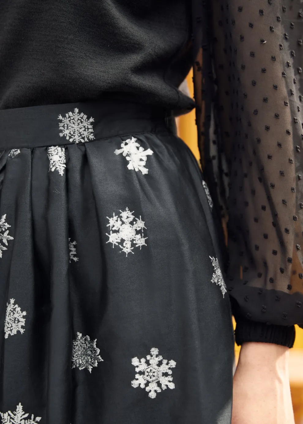 Falling For Winter A-Line Skirt