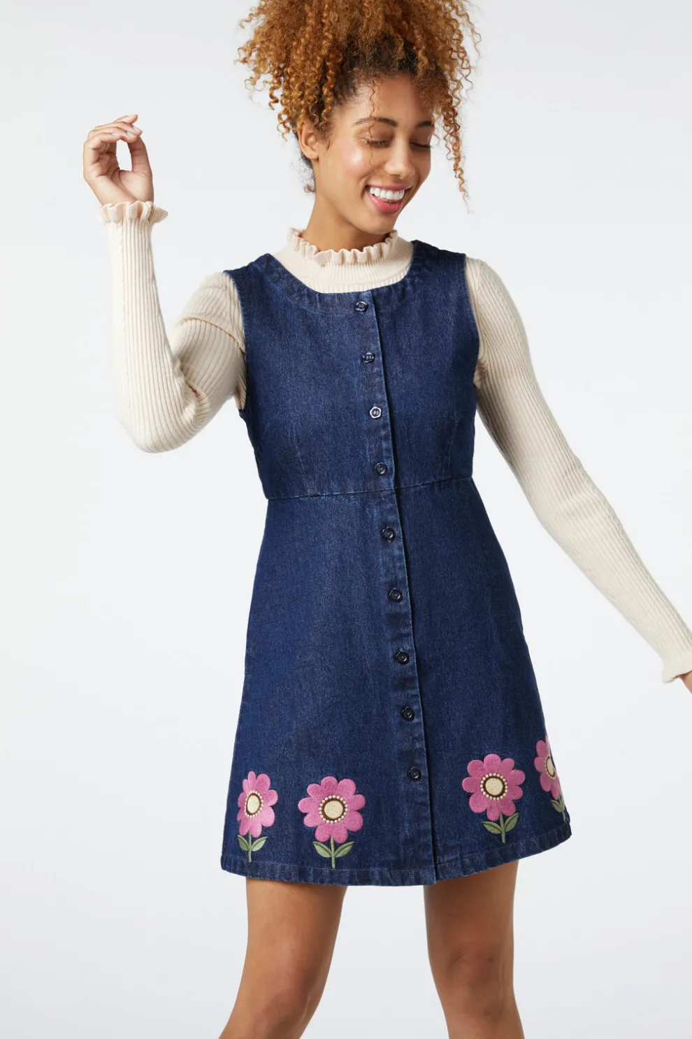 Fiona Embroidered Pinny