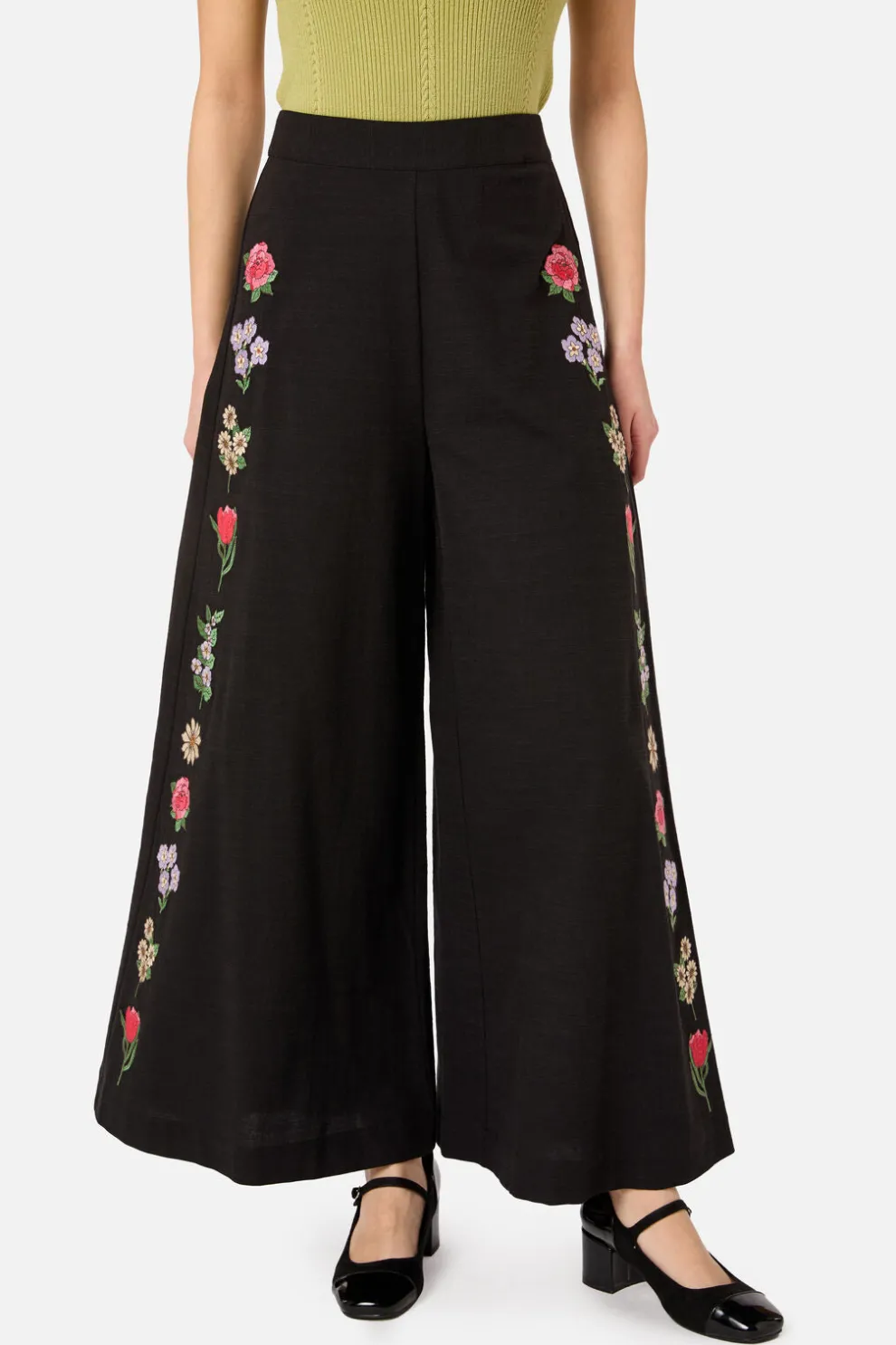 Fleur Embroidered Pant