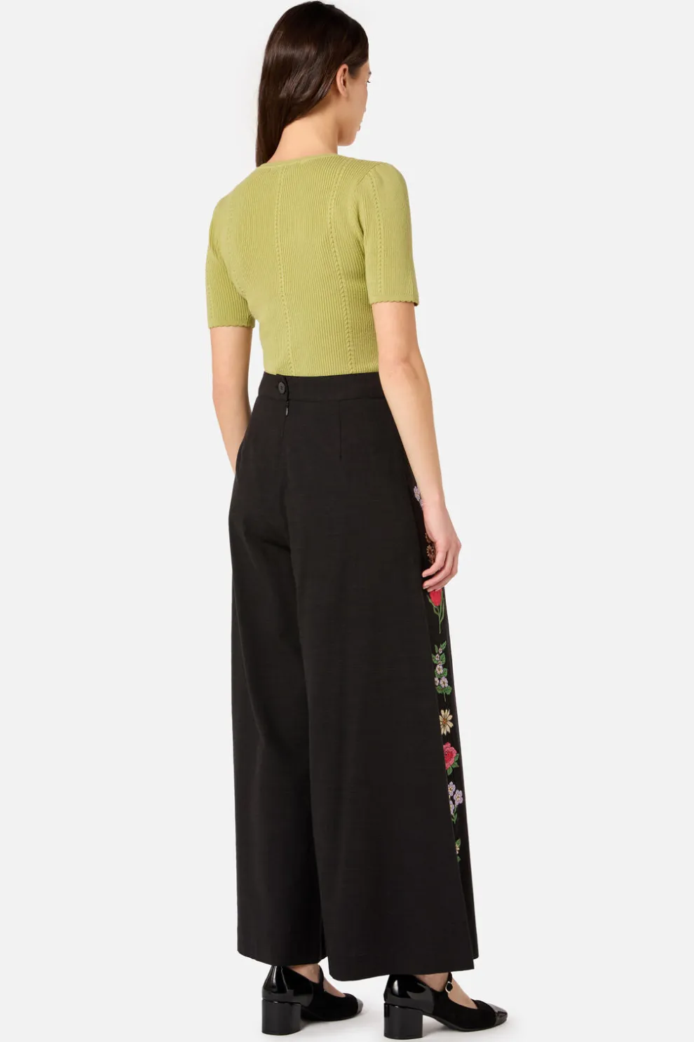 Fleur Embroidered Pant