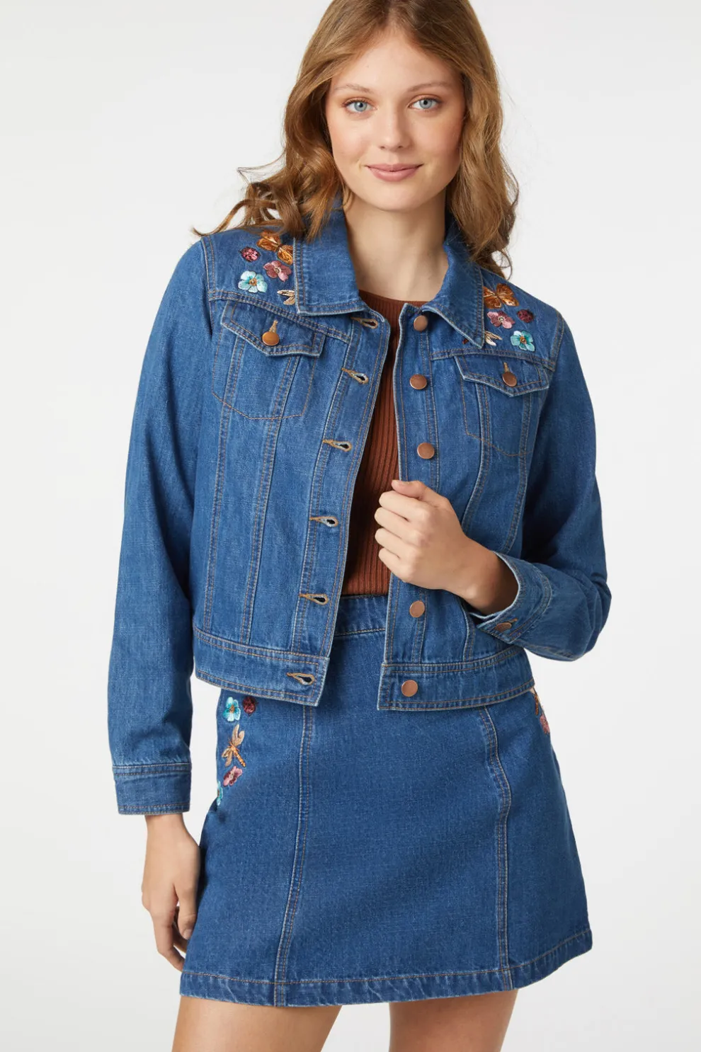 Flora Embroidered Jacket