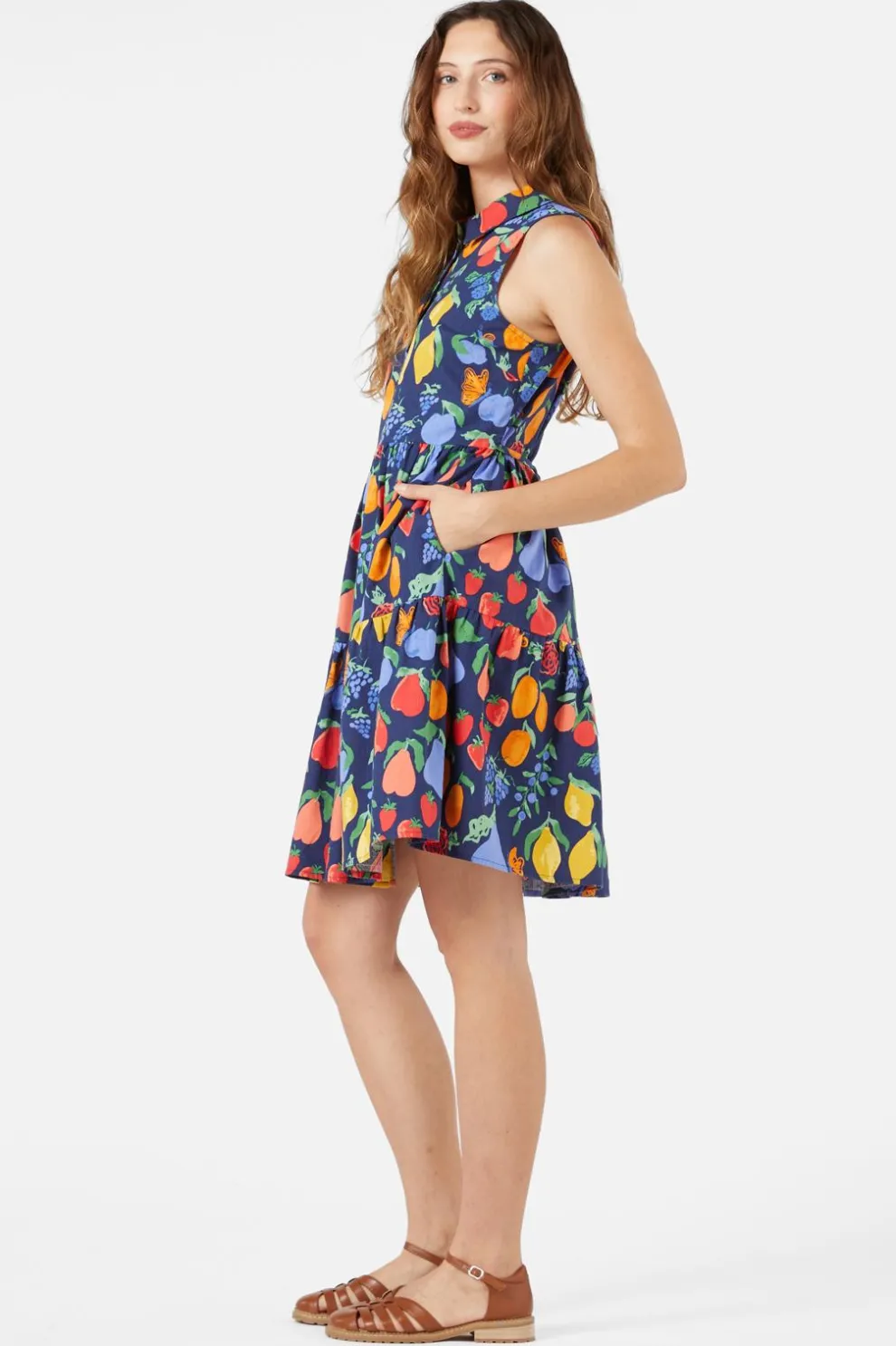 Fruit Bowl Shirt Dress