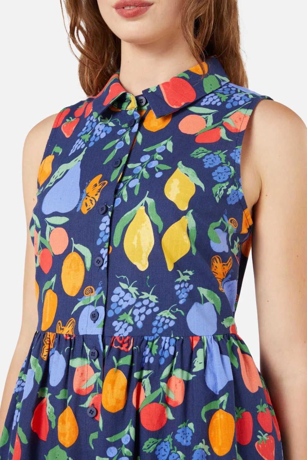 Fruit Bowl Shirt Dress