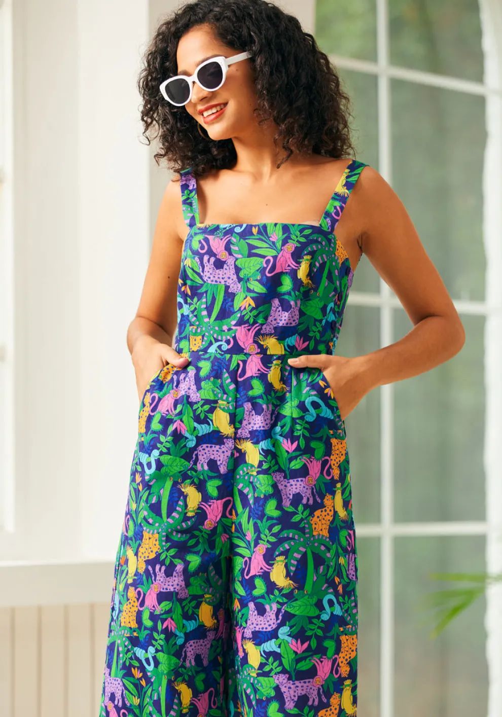 Funky Flare Jumpsuit