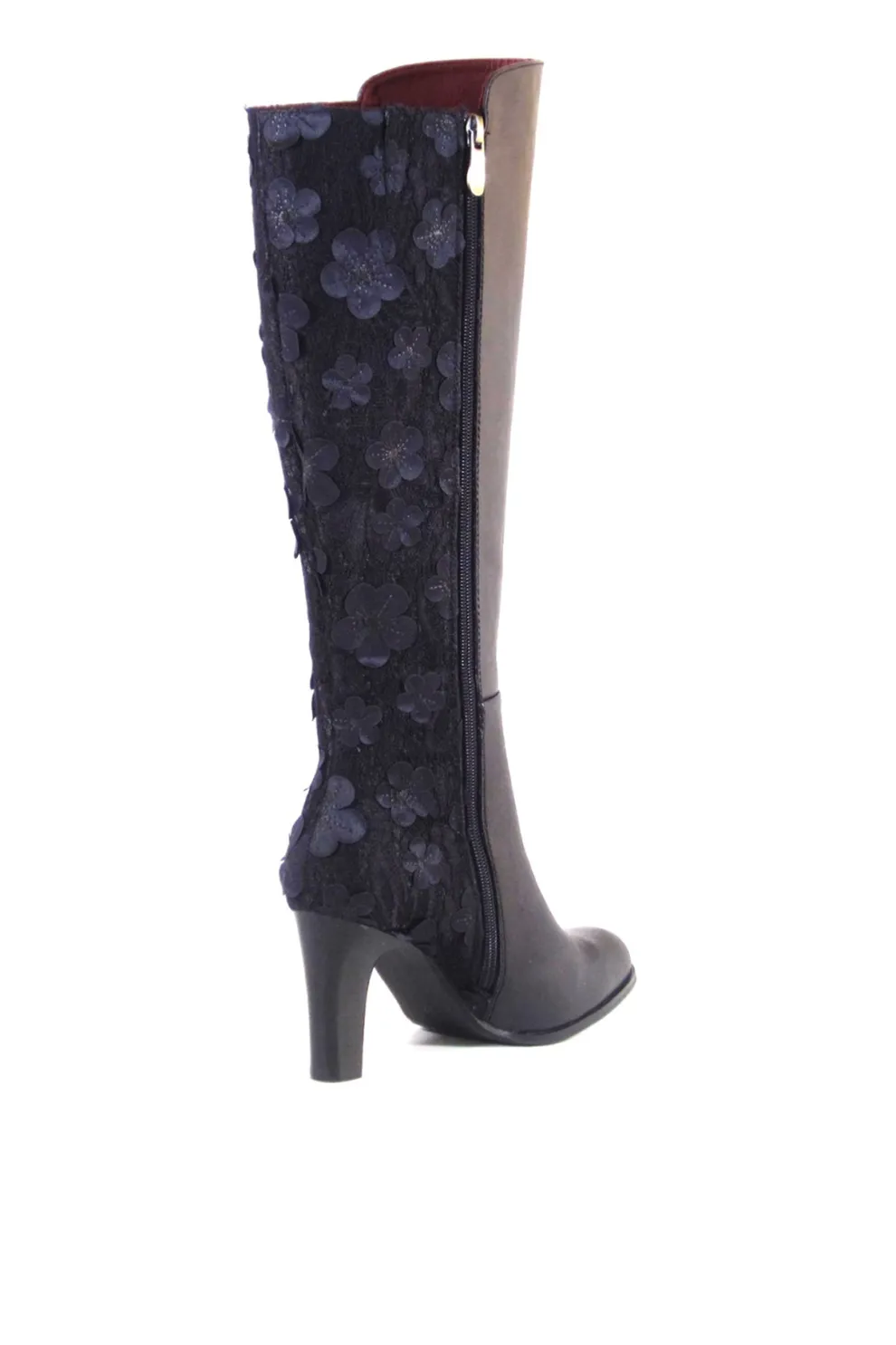 Geller Floral Lace Boots