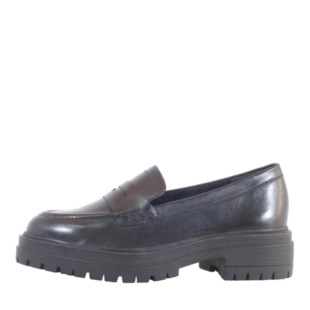 Giana Lug-Sole Penny Loafers