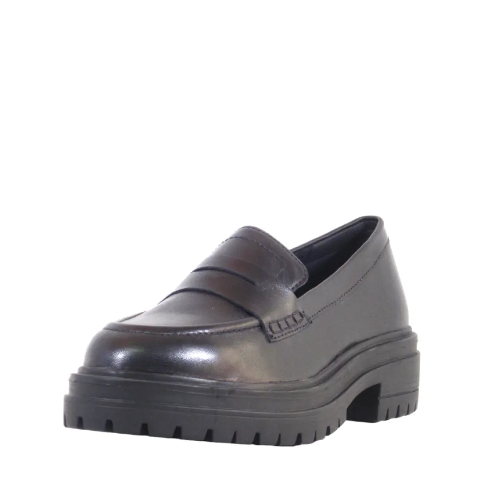 Giana Lug-Sole Penny Loafers