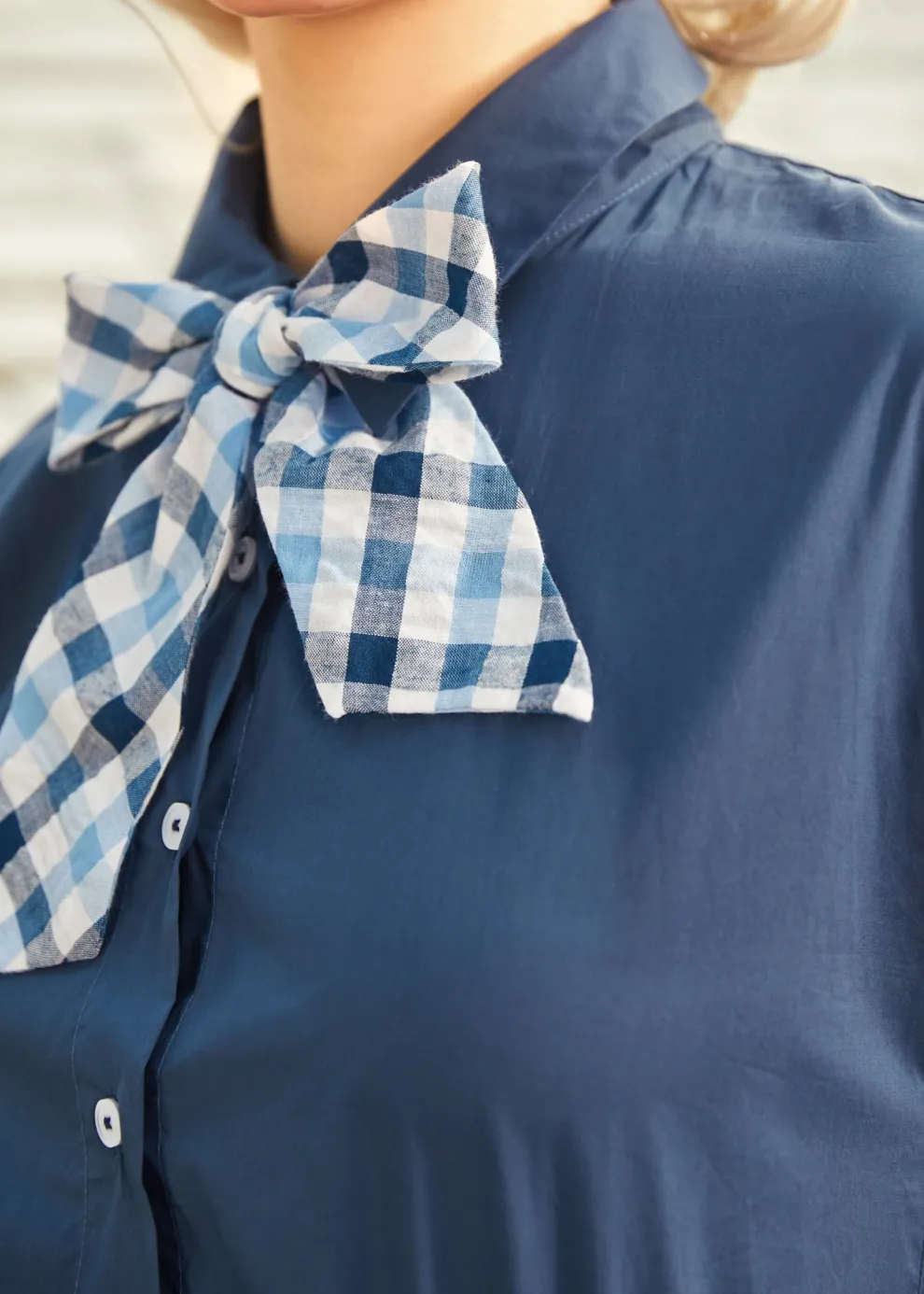 Gingham Grace Bow Dress