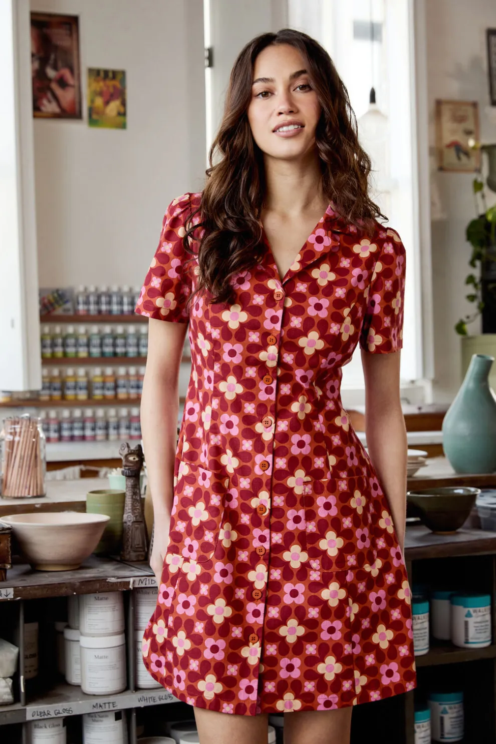 Ginny 60's Mini Dress