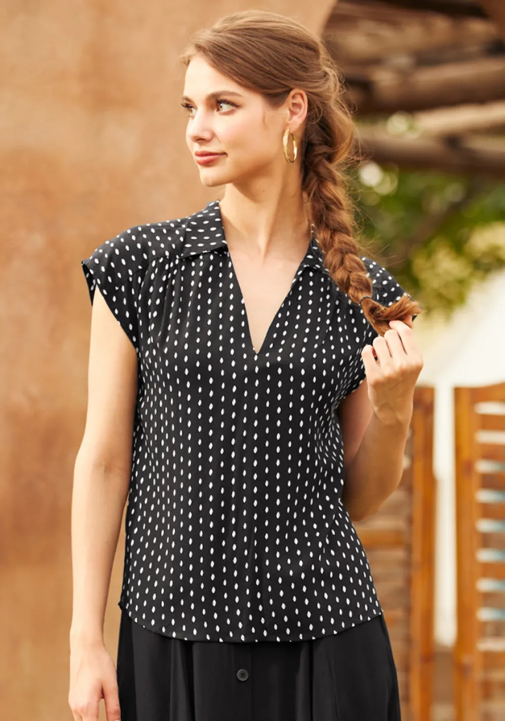 Glad You Collared Blouse