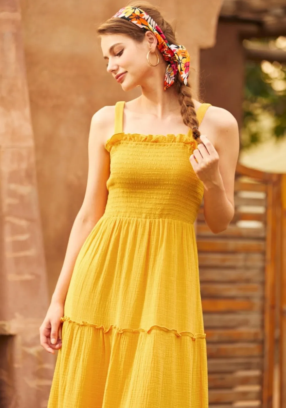 Glimmering Goddess Maxi Dress