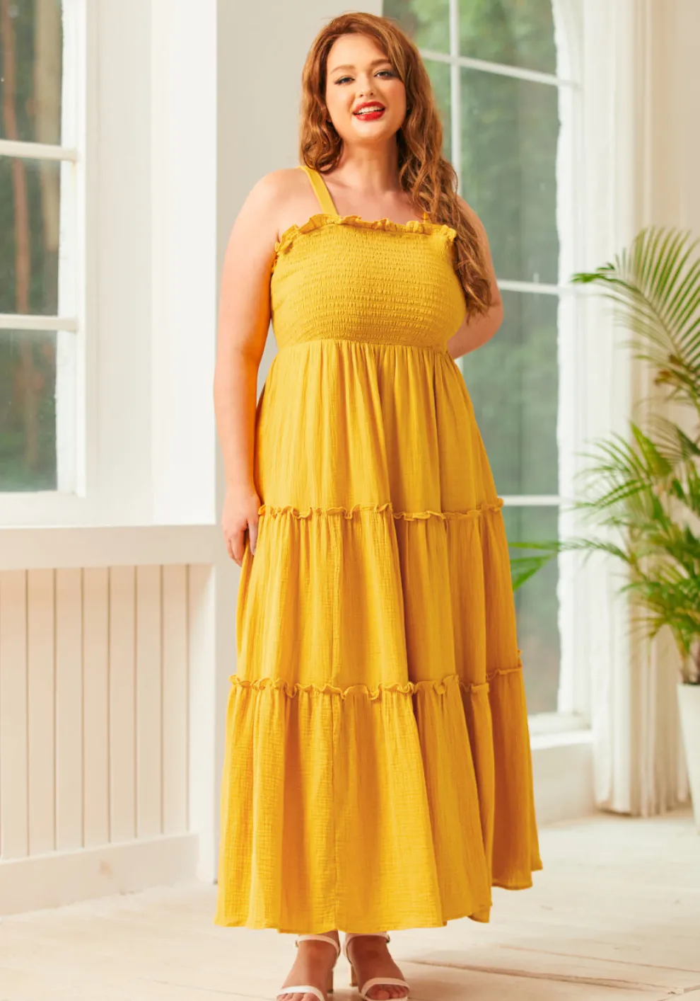 Glimmering Goddess Maxi Dress