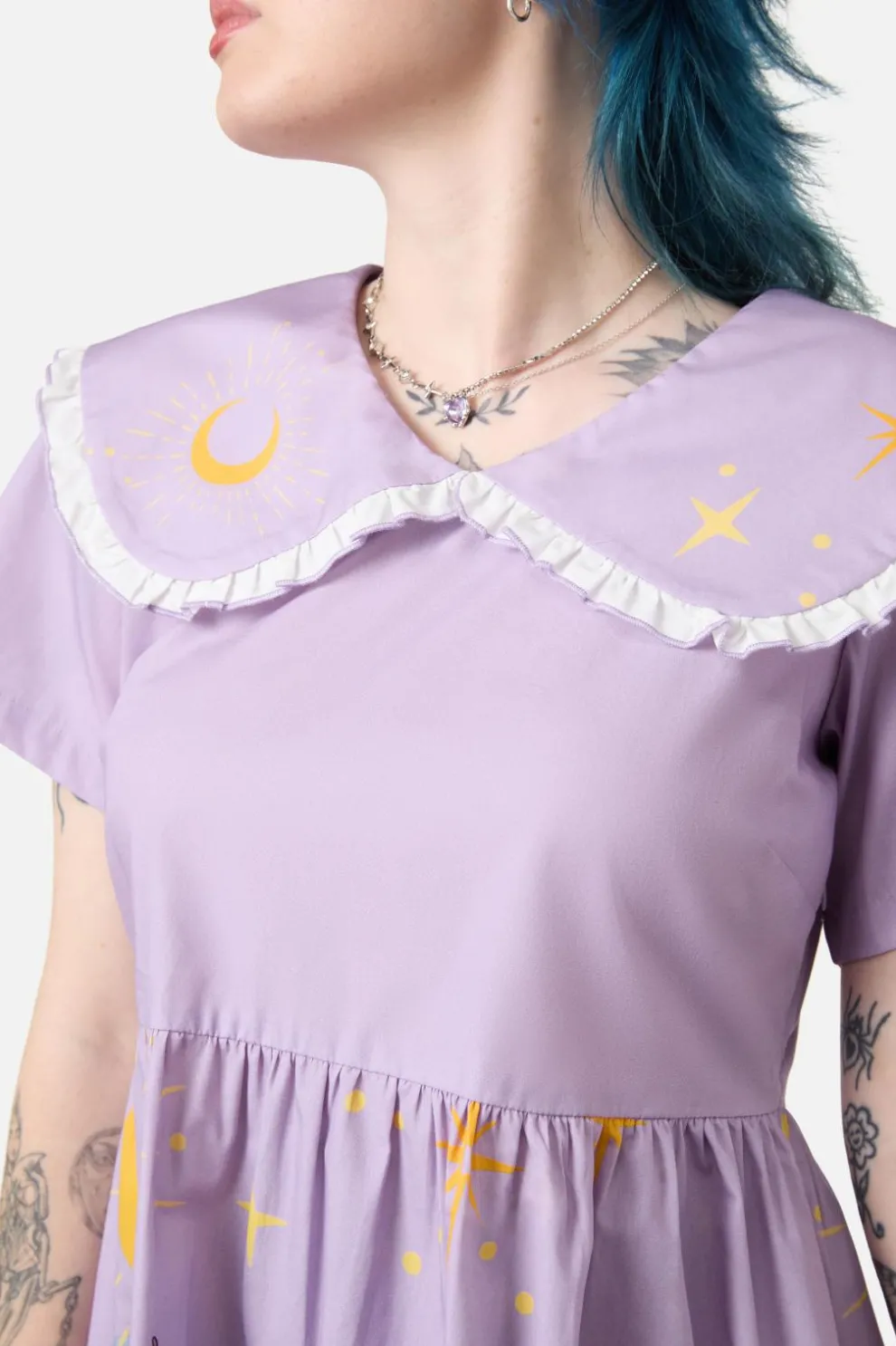 Goodnight Bunny Border Dress