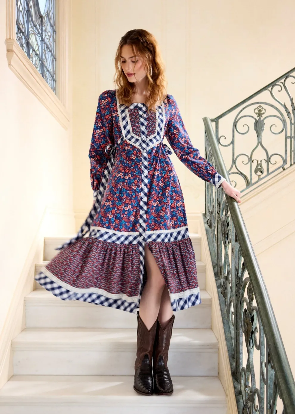 GUNNE SAX for ModCloth Veronica Midi Dress