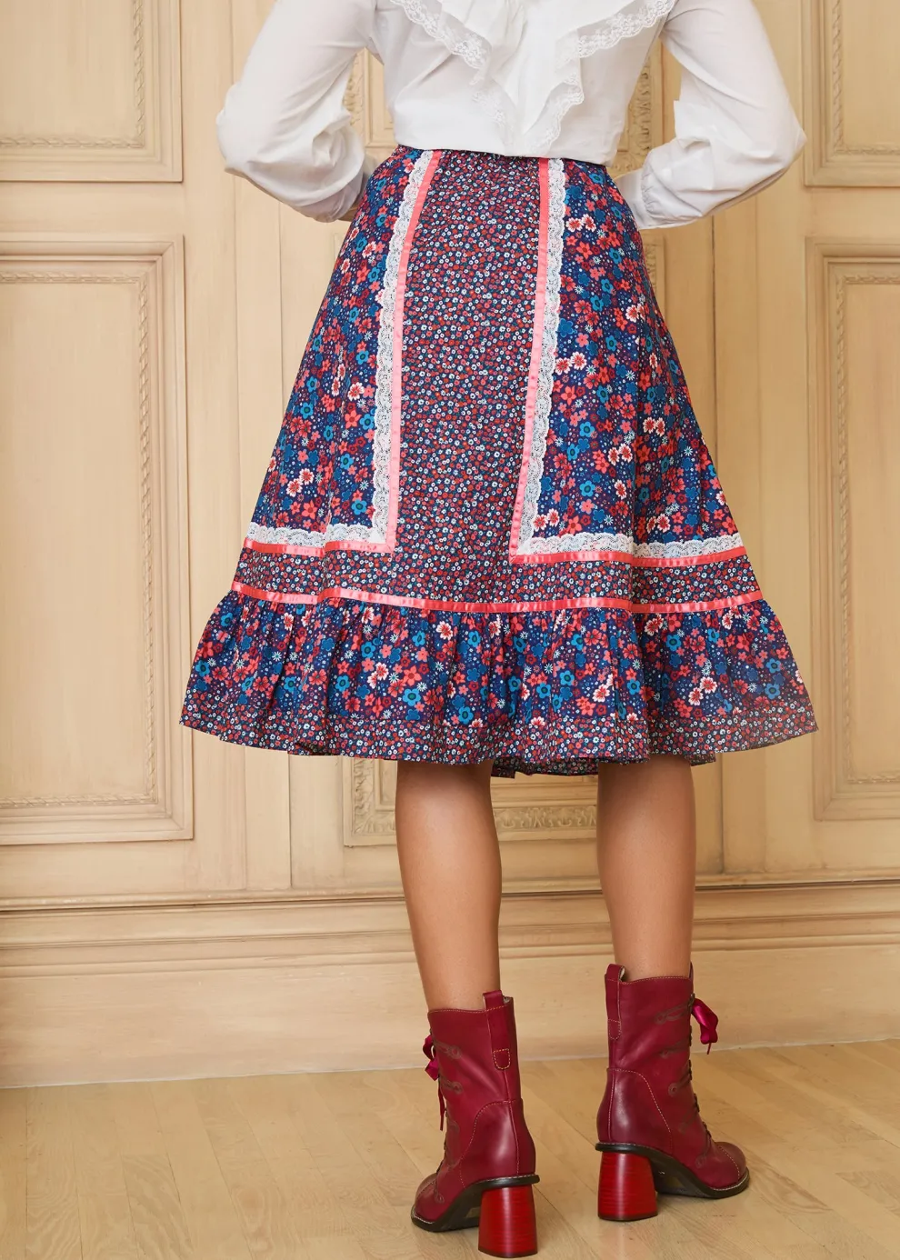 GUNNE SAX for ModCloth's Isabella Midi Skirt