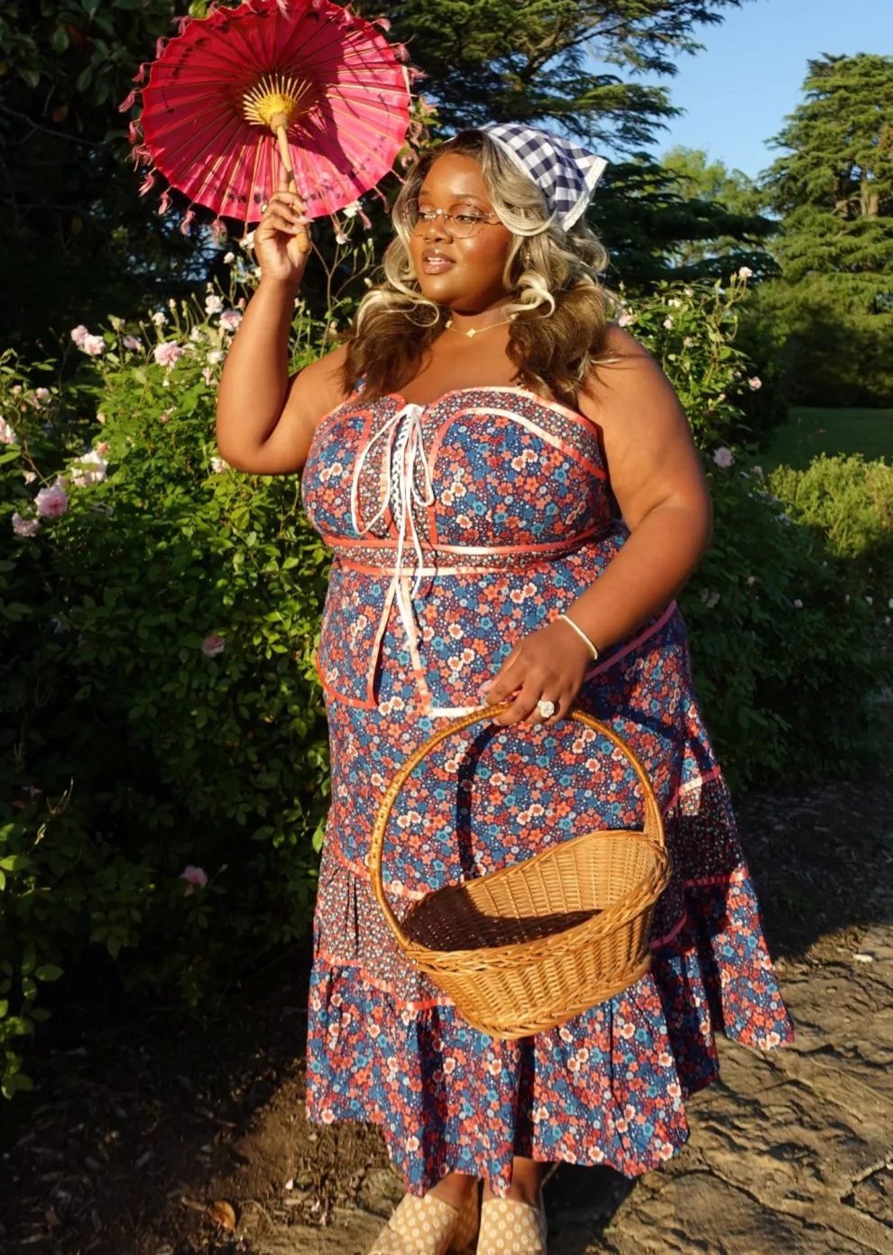 GUNNE SAX for ModCloth Grace Peplum Midi Dress