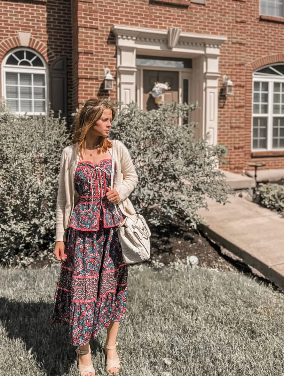 GUNNE SAX for ModCloth Grace Peplum Midi Dress