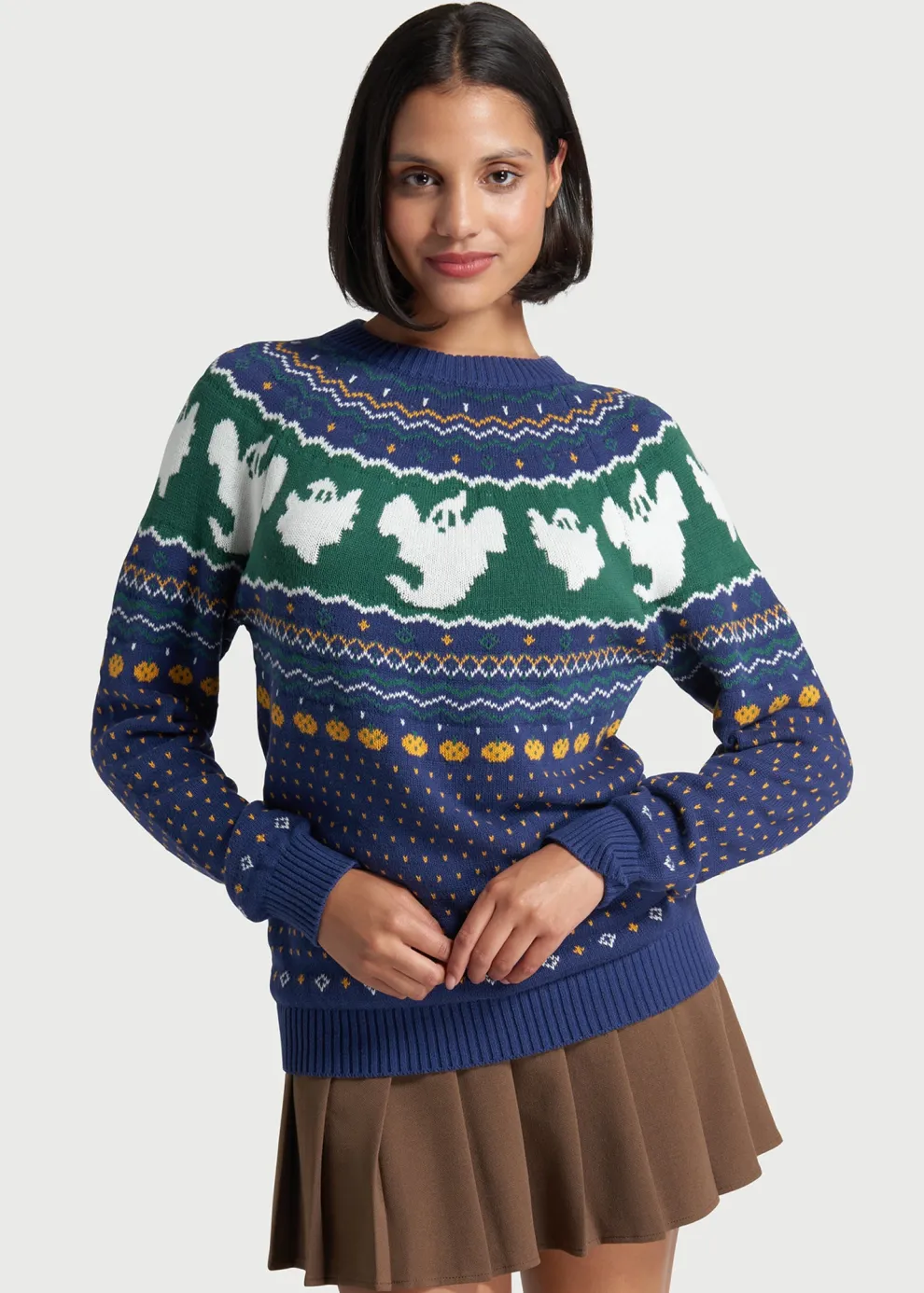 Happy Hauntings Fair Isle Sweater