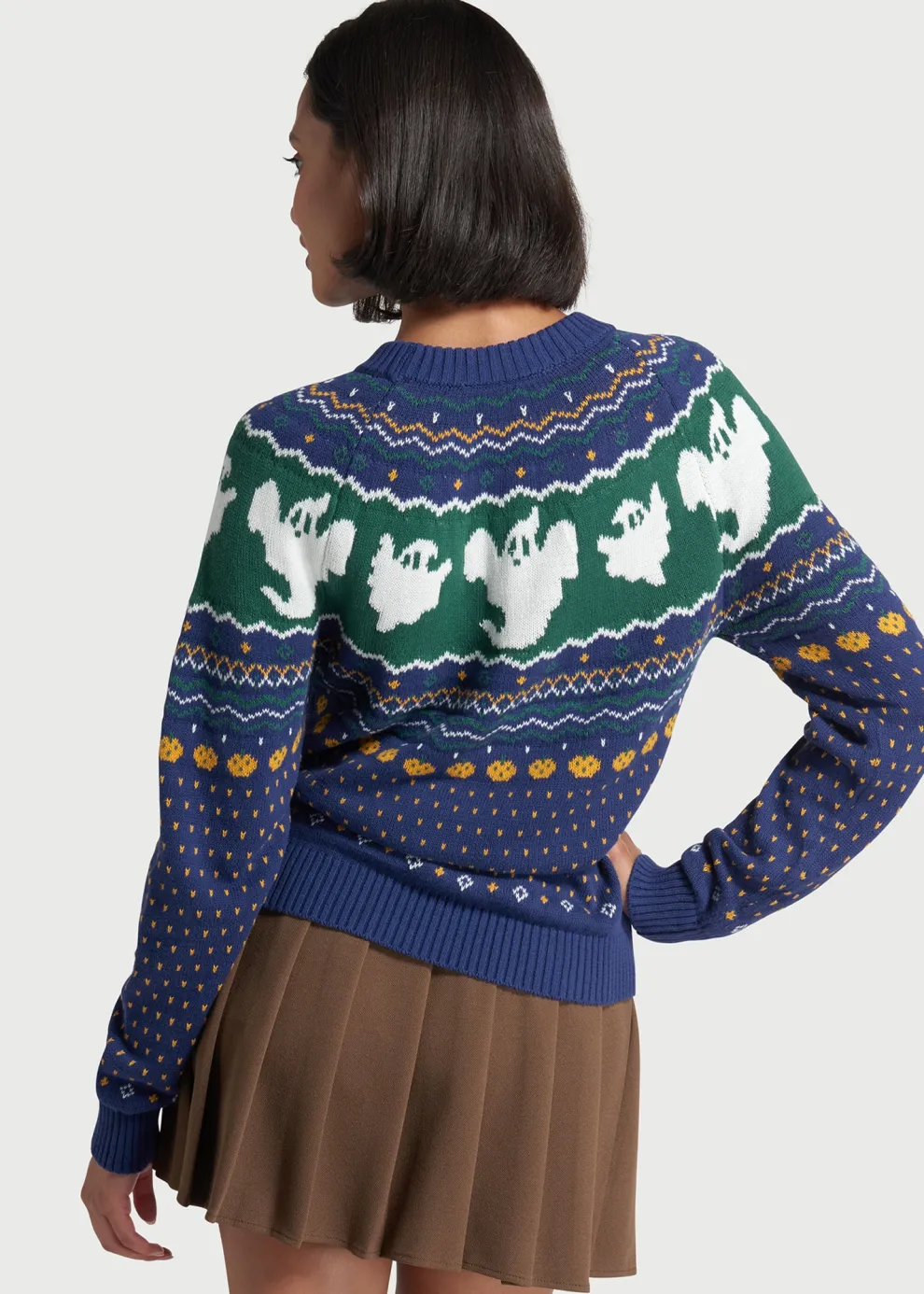 Happy Hauntings Fair Isle Sweater