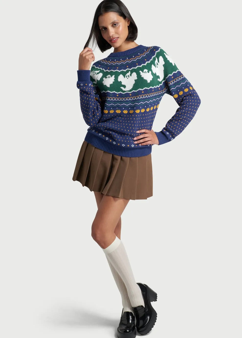 Happy Hauntings Fair Isle Sweater