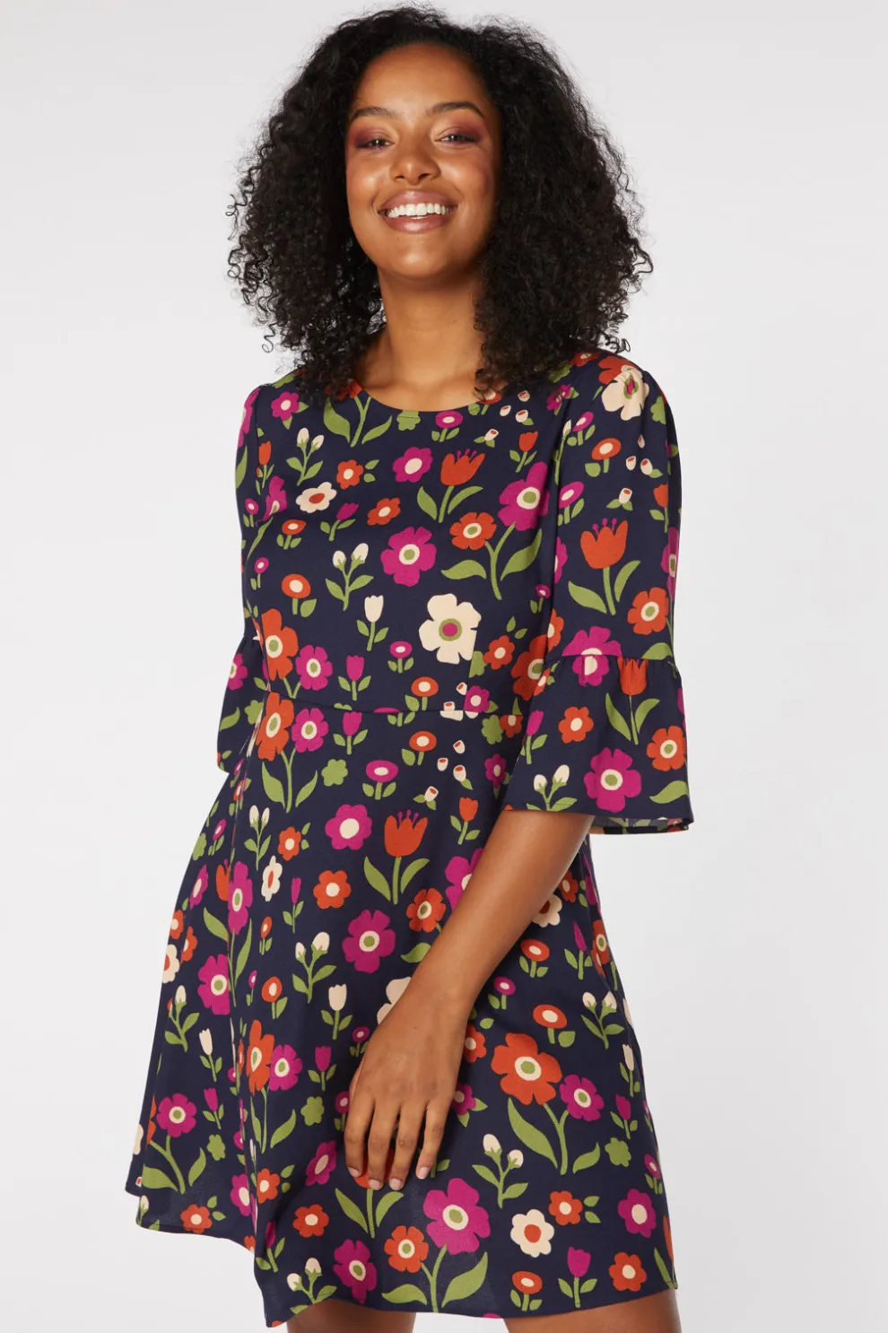 Ingrid Floral Dress