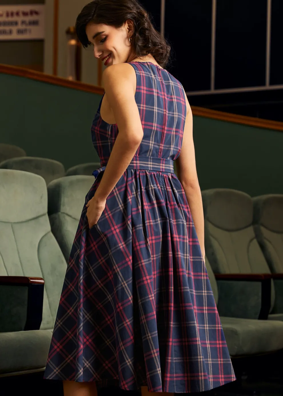 Instant Energy Faux-Wrap Dress