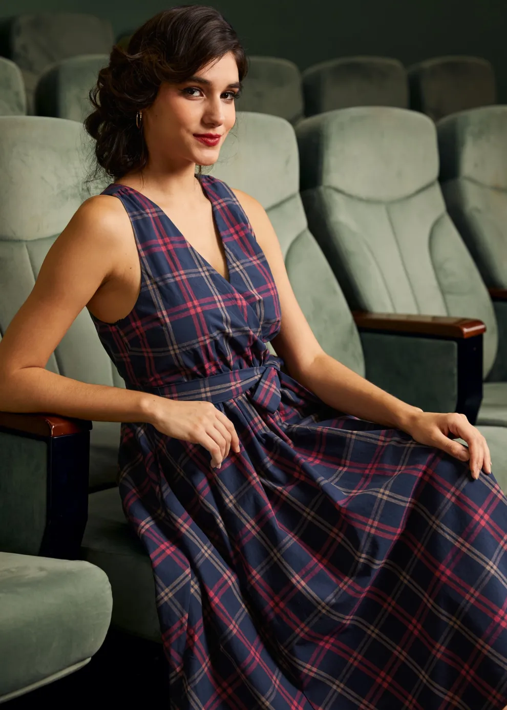 Instant Energy Faux-Wrap Dress