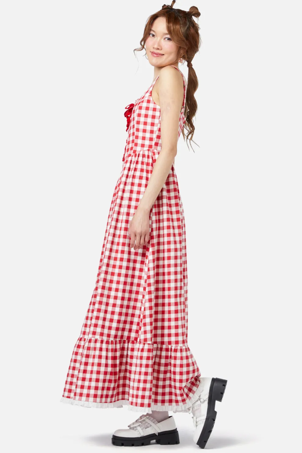 Jam Gingham Corset Dress