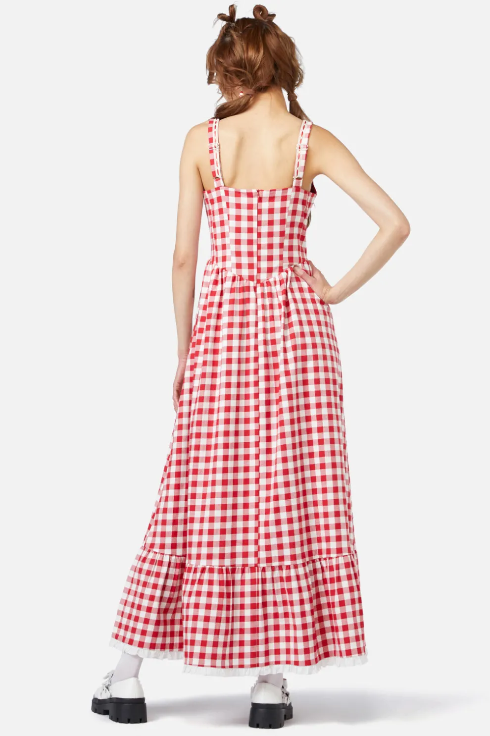 Jam Gingham Corset Dress