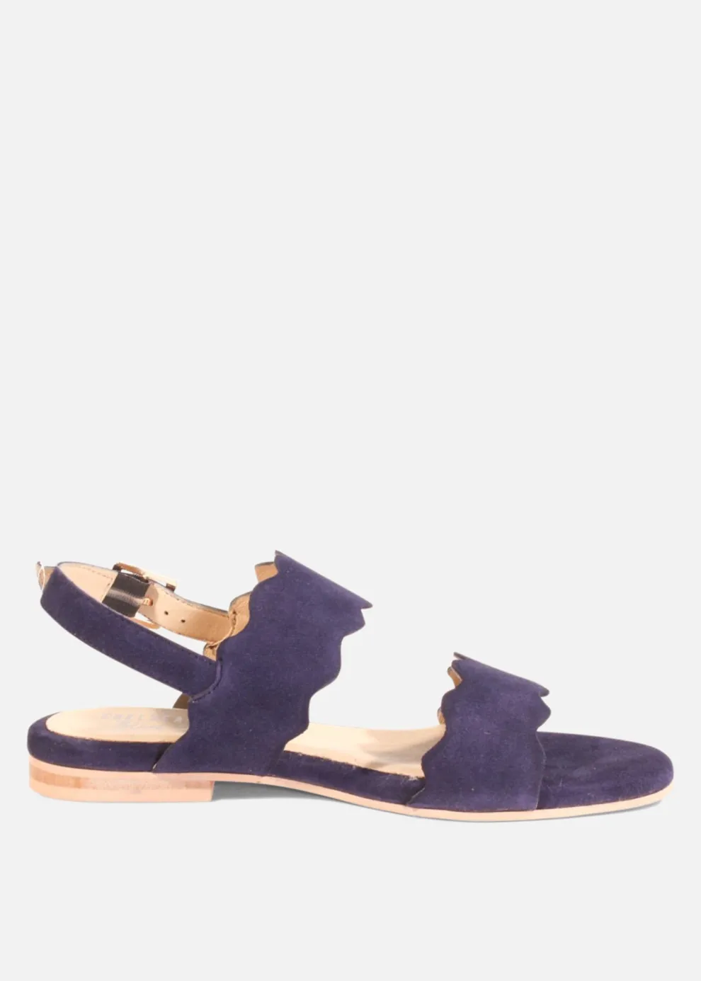 Jarden Suede Scallop Sandals