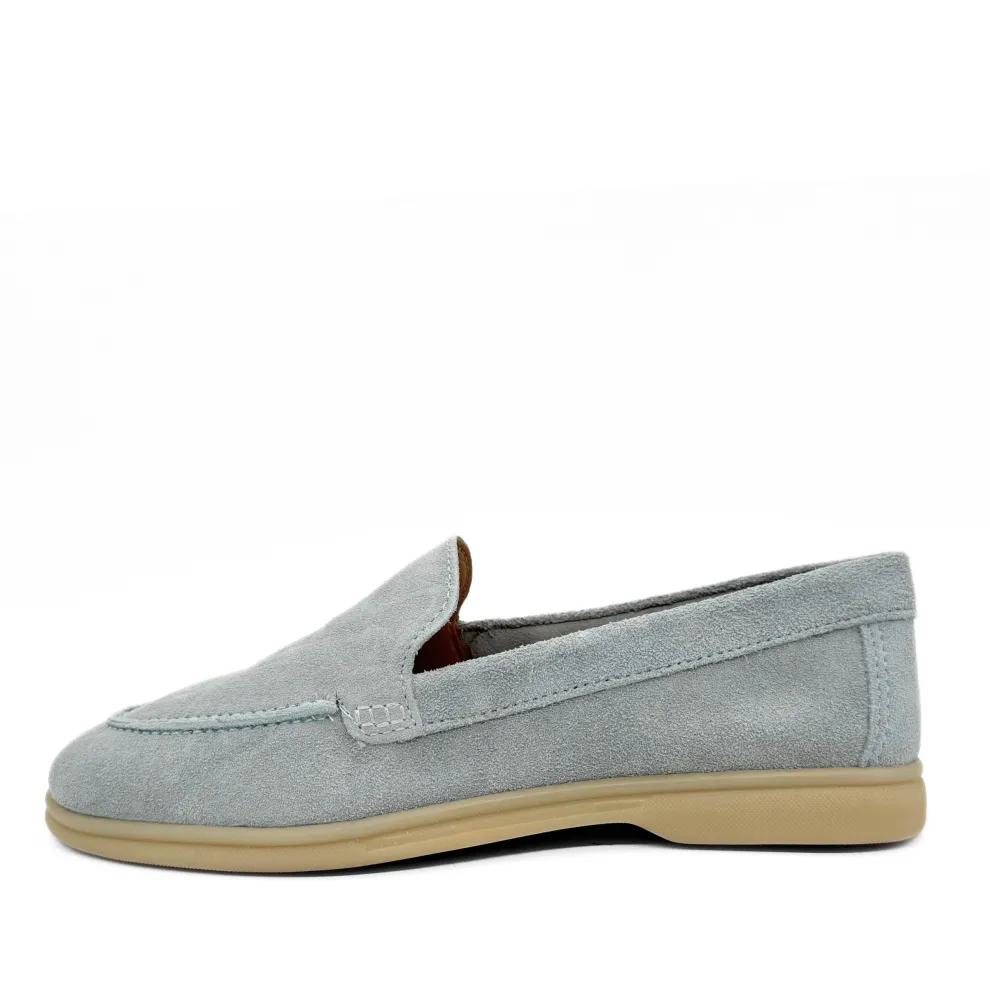 Lama Suede Loafers