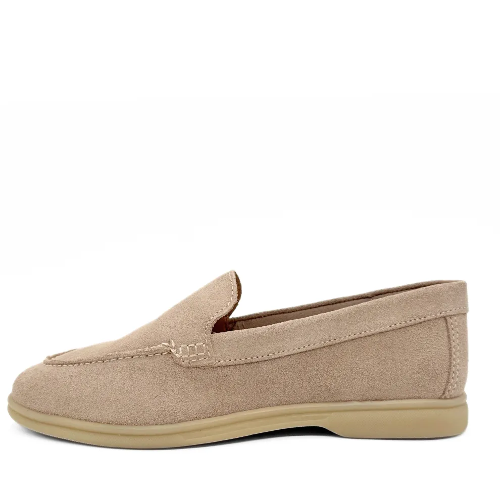 Lama Suede Loafers
