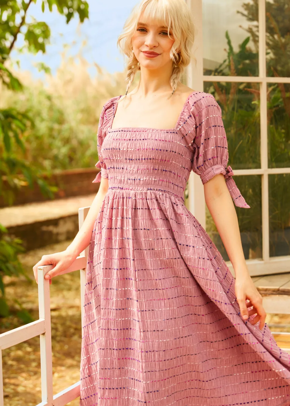 Lavender Daydream Midi Dress