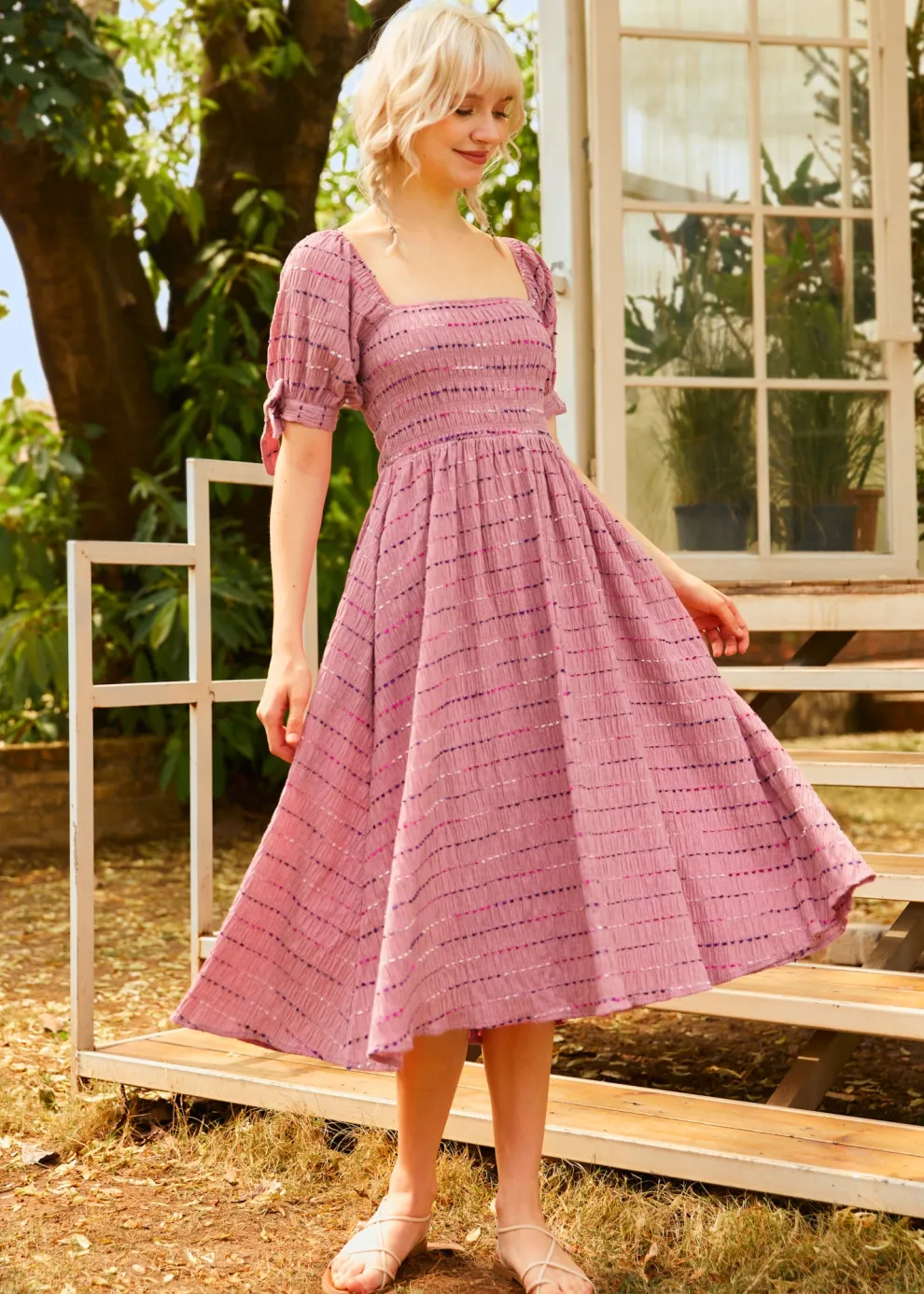 Lavender Daydream Midi Dress