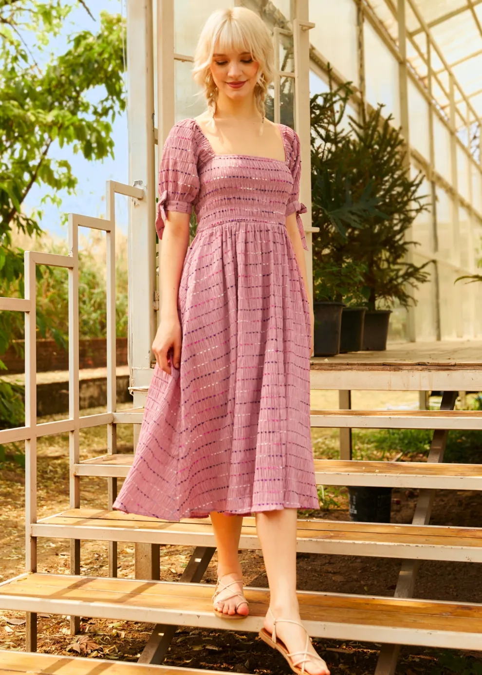 Lavender Daydream Midi Dress
