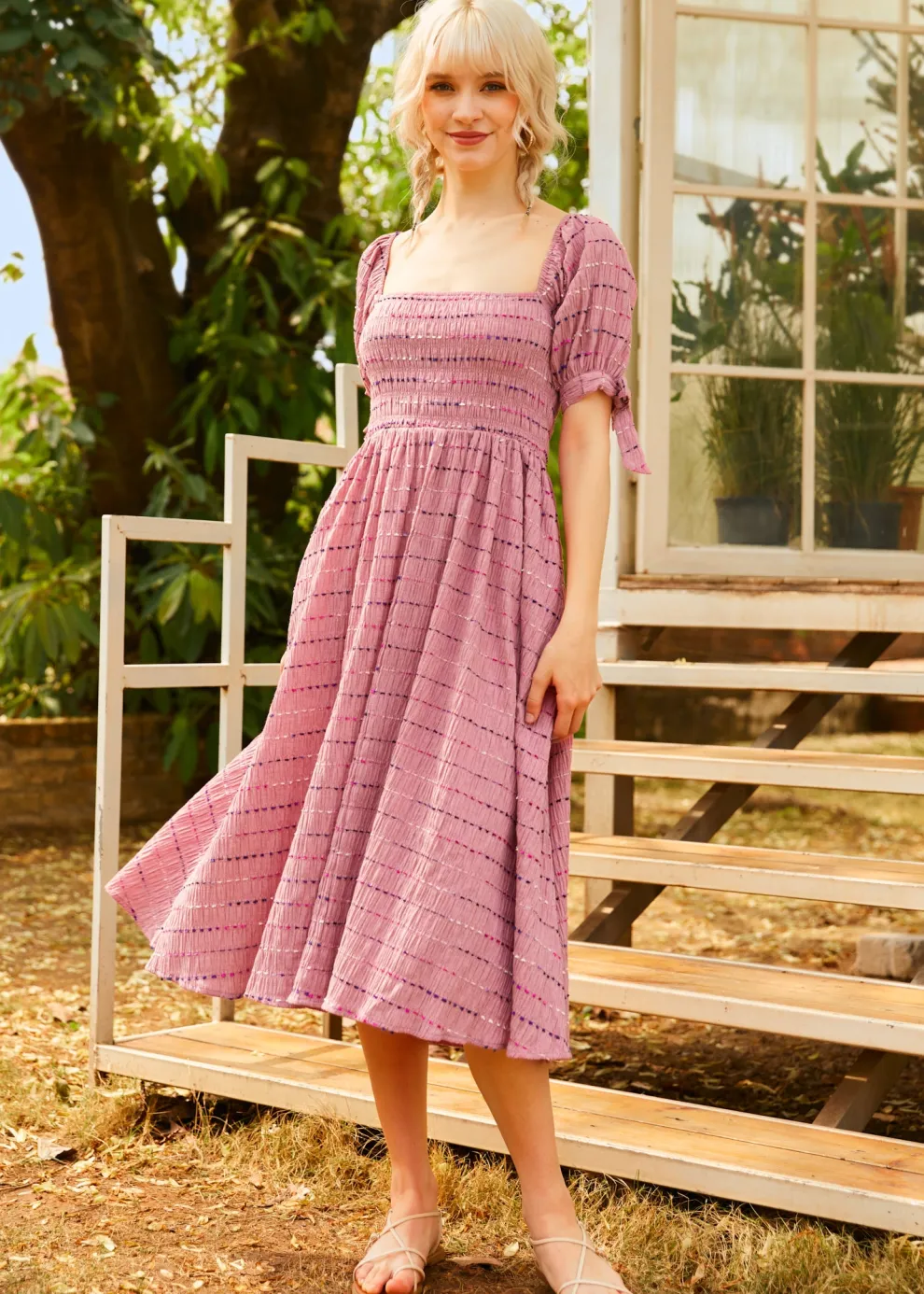 Lavender Daydream Midi Dress