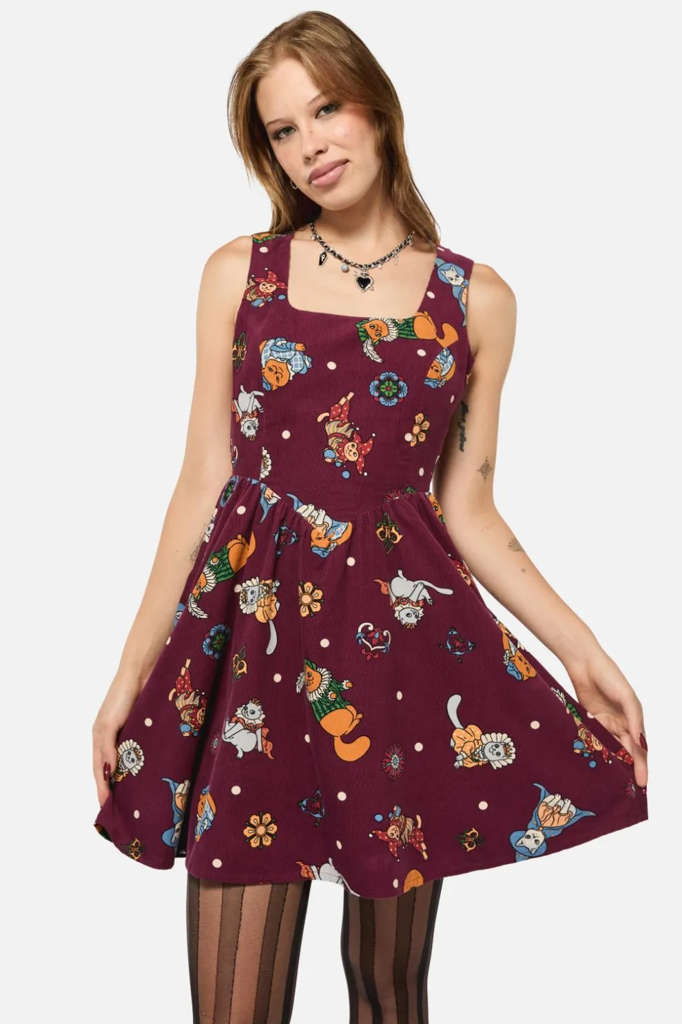 Left Right Cord Dress