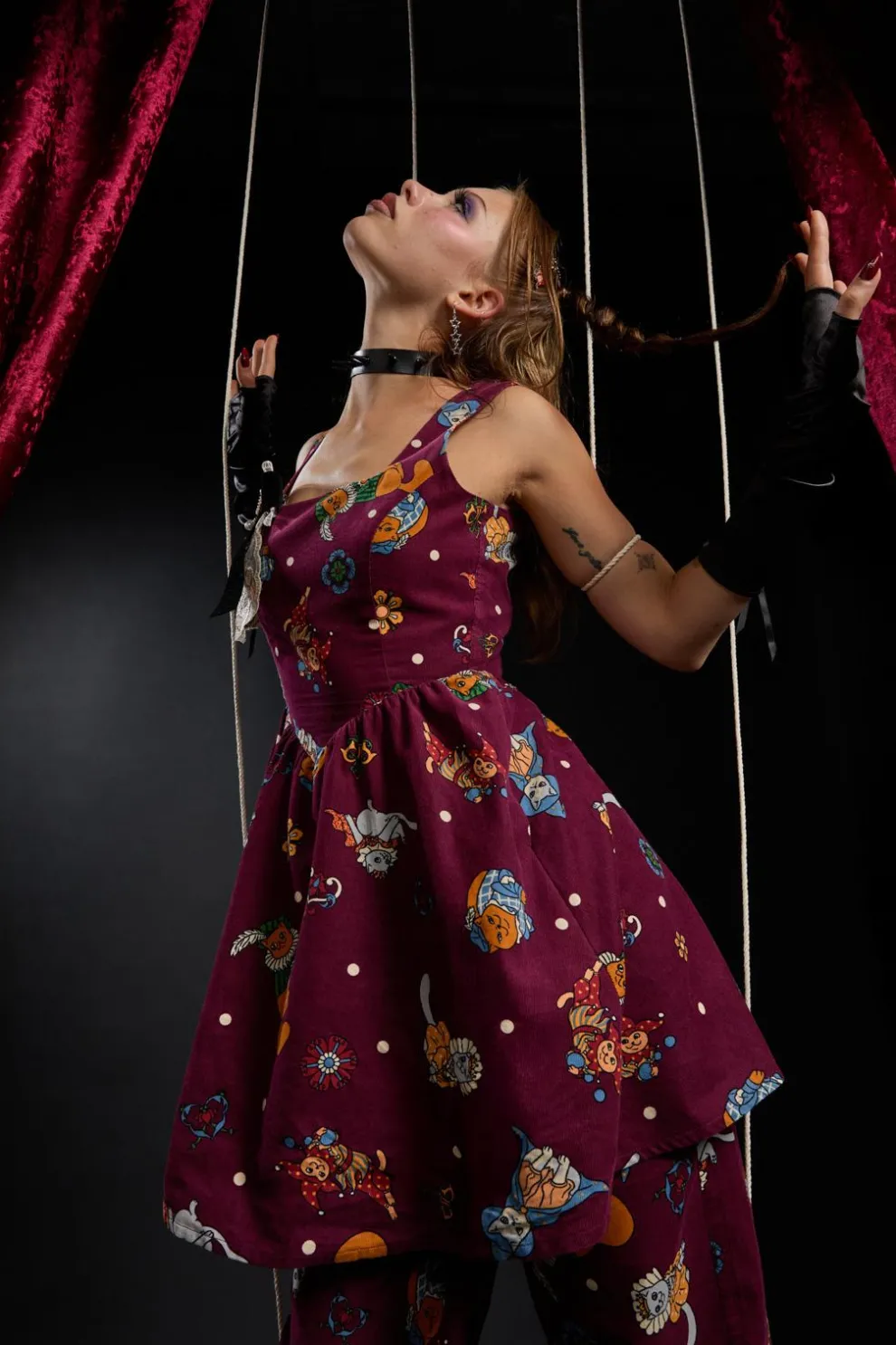 Left Right Cord Dress