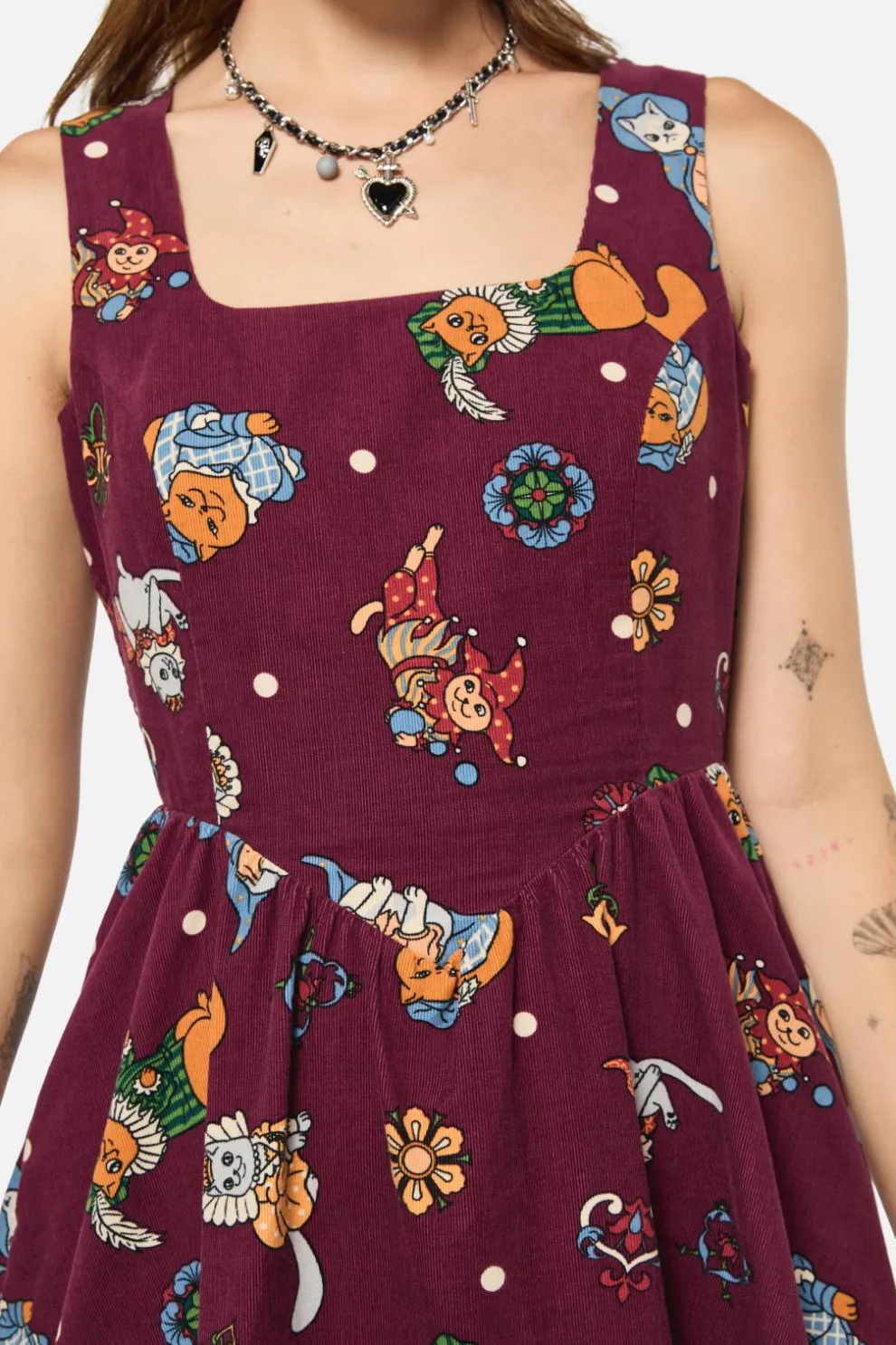 Left Right Cord Dress