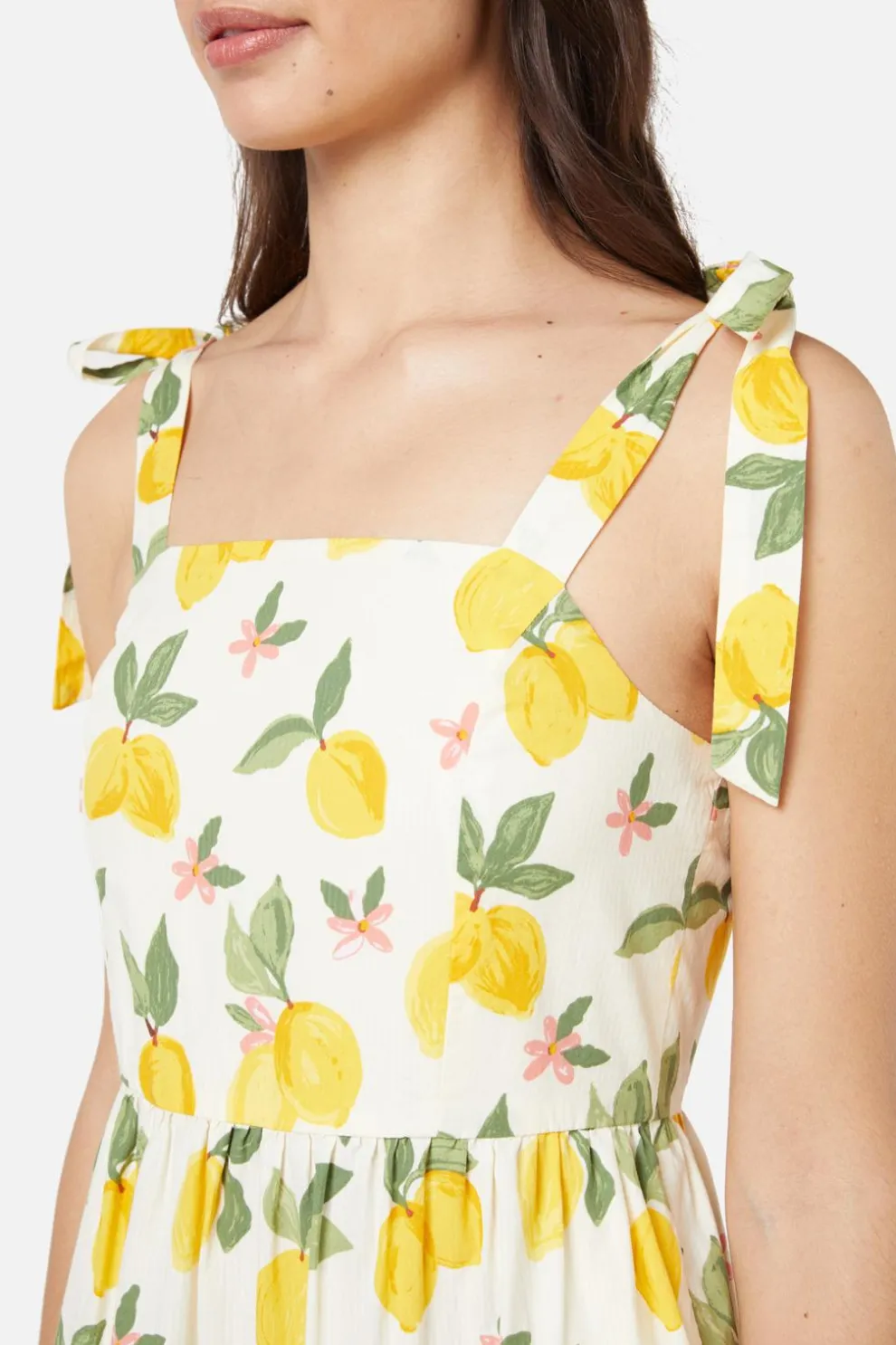 Lemon Midi Dress