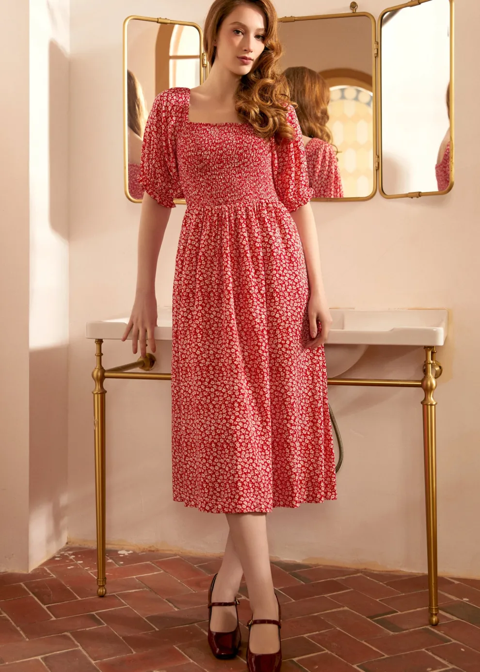 Lilting Love Short Sleeve Babydoll Dress