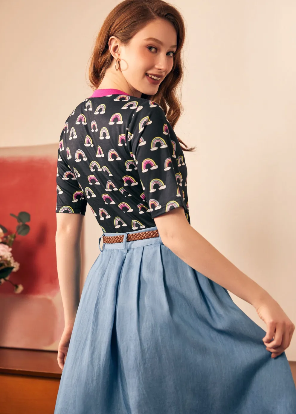 Lucky Charm Rainbow Tee