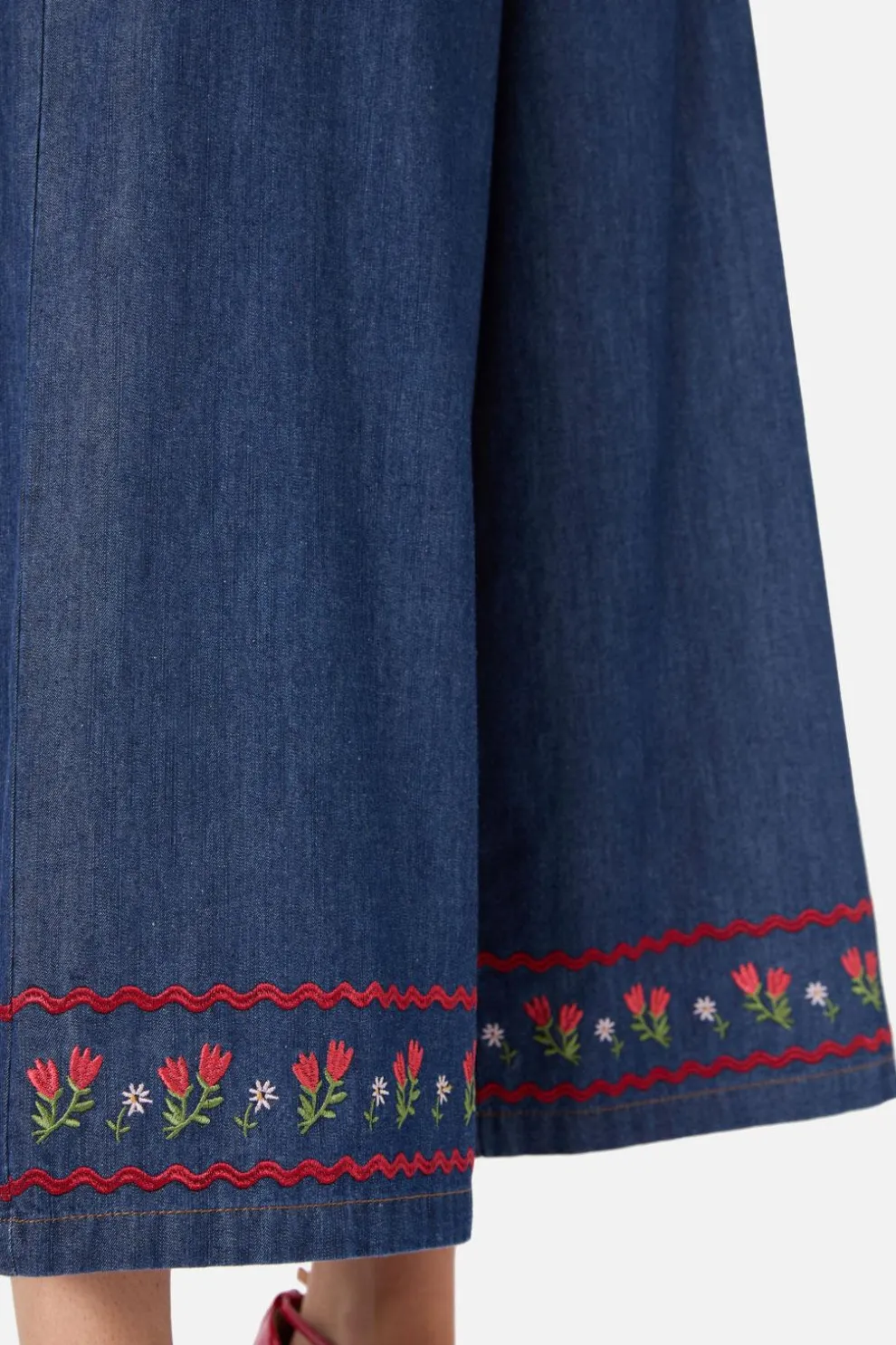 Meadow Embroidered Culotte