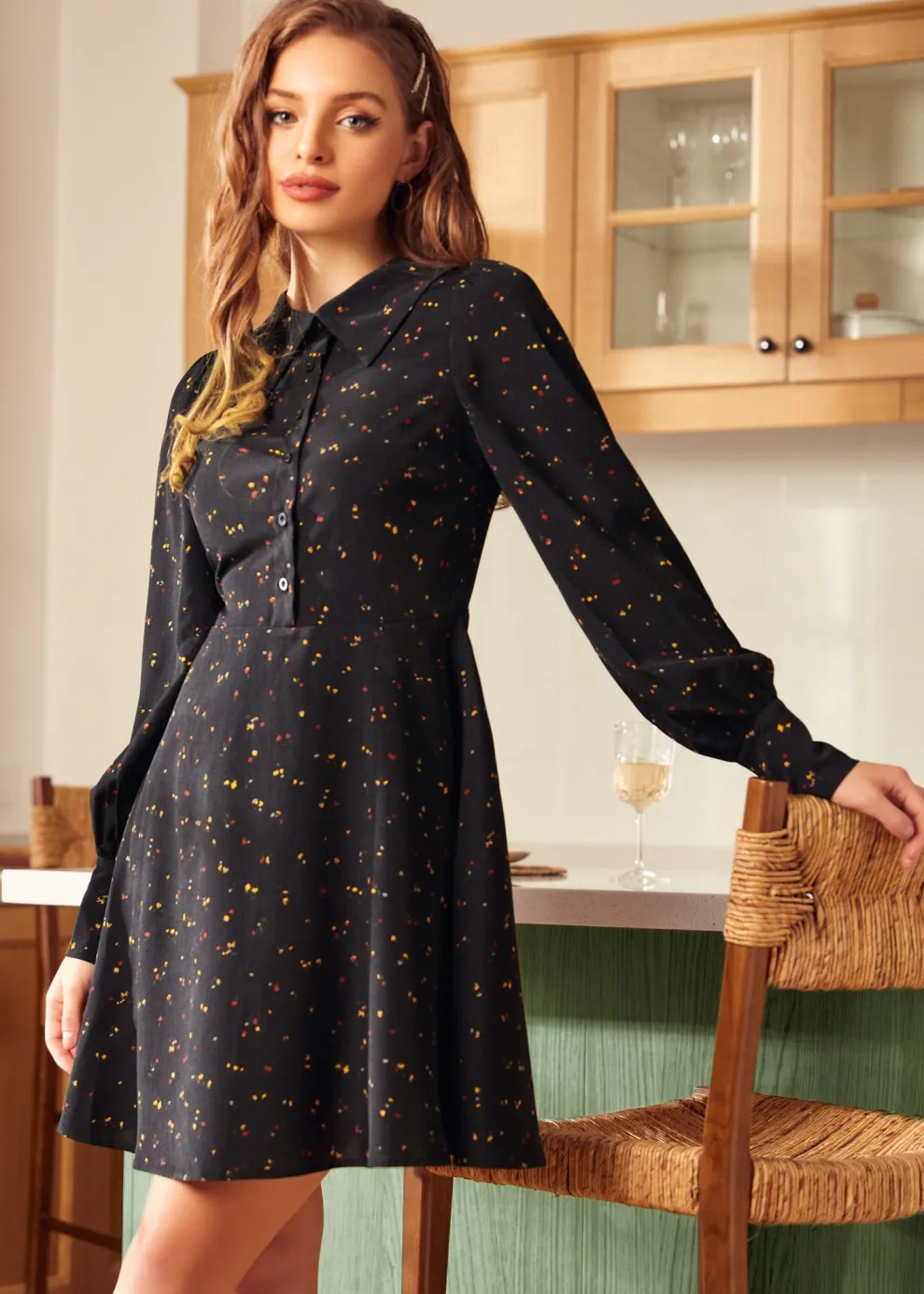 Meet Me at the Sock Hop Fit & Flare Dress