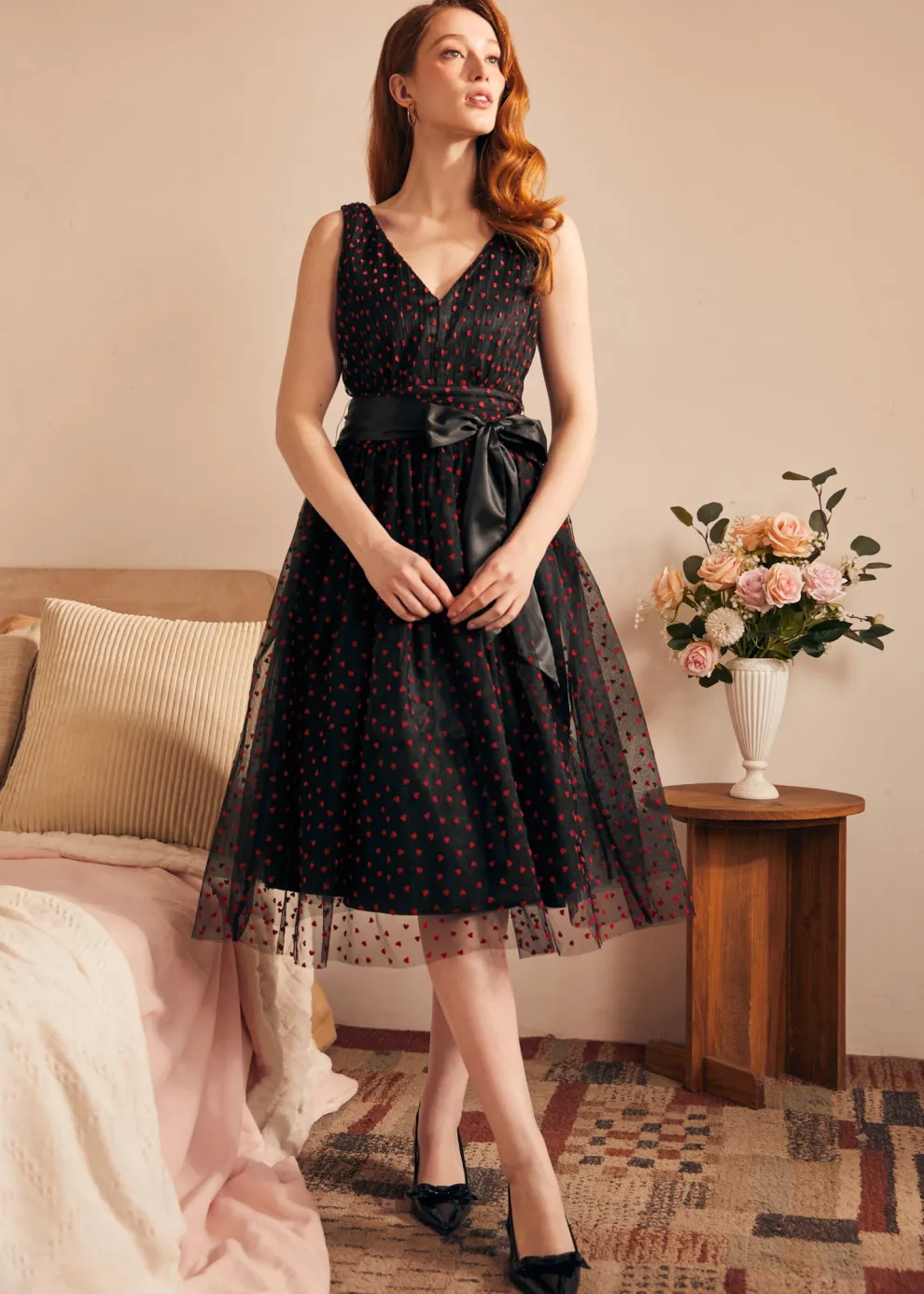 Memory Lane Fit & Flare Dress