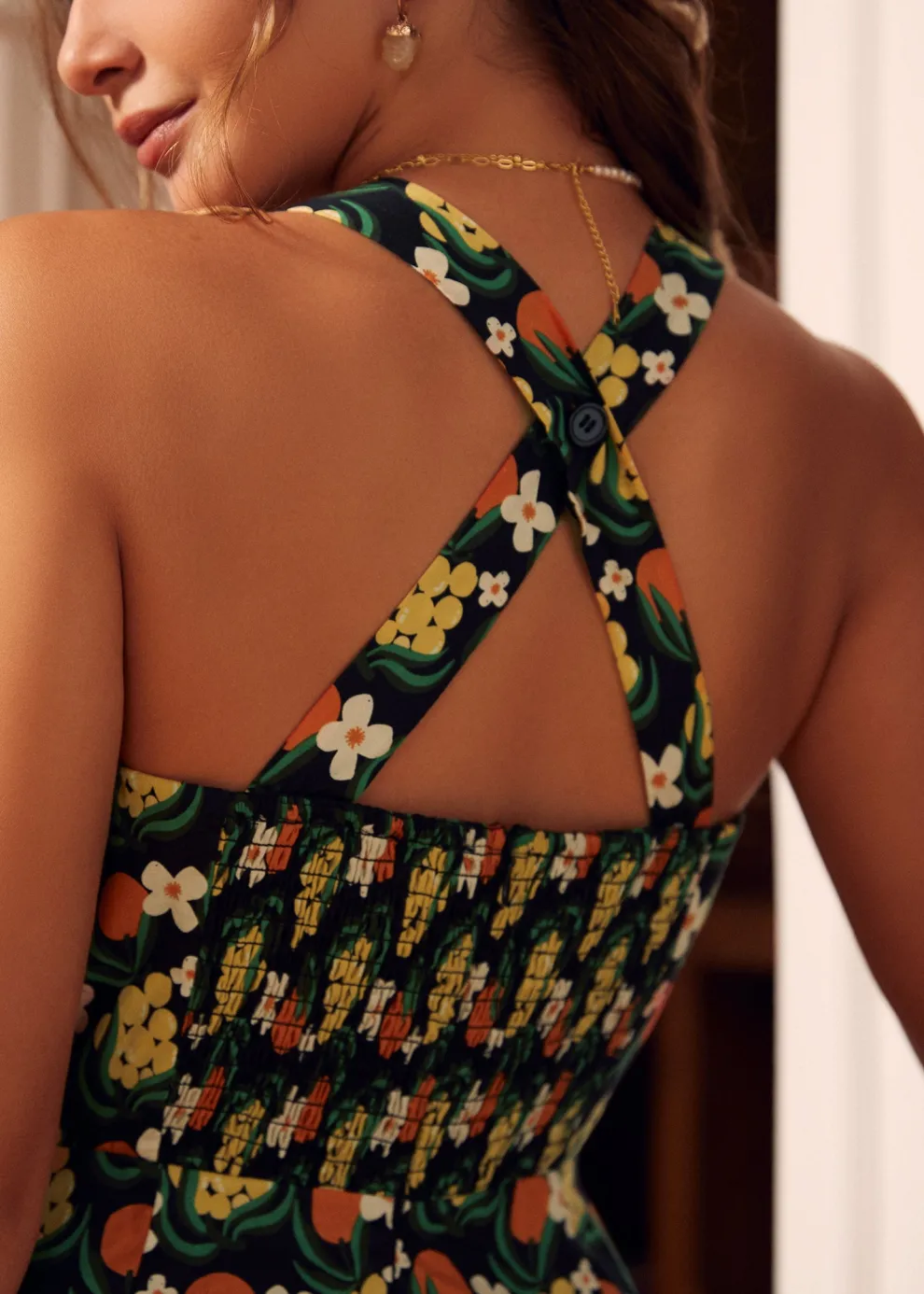 Midnight Garden Mini Dress