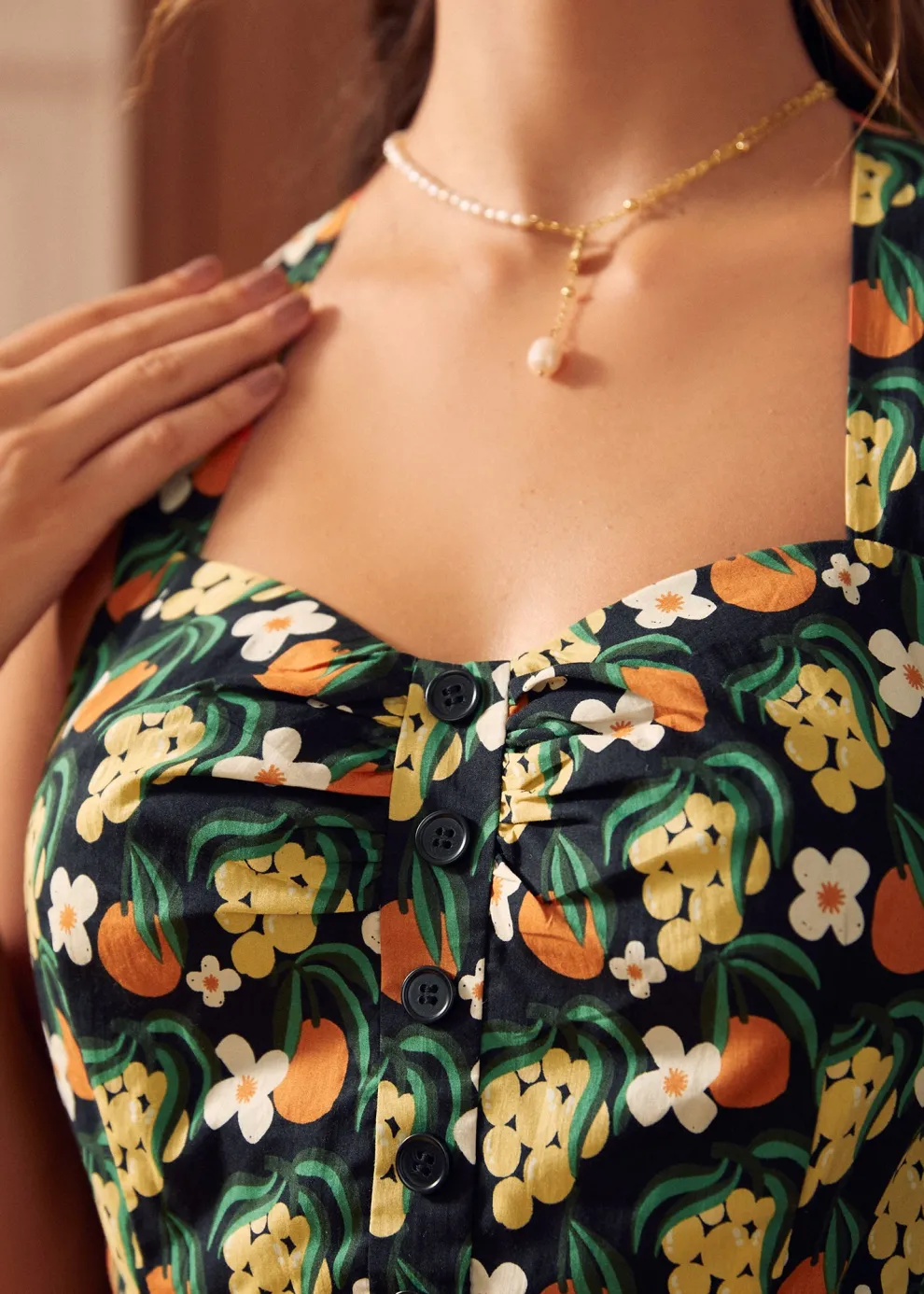 Midnight Garden Mini Dress